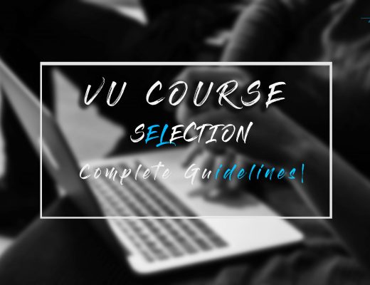 vu course selection guideline